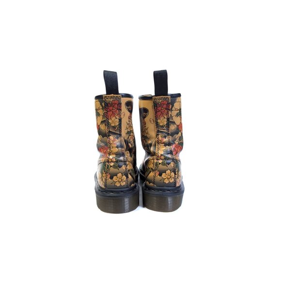 DR. MARTENS X EVISU WAGARA TATTOO SLEEVE KOI FISH Boots Womens Size 6 - Picture 7 of 14